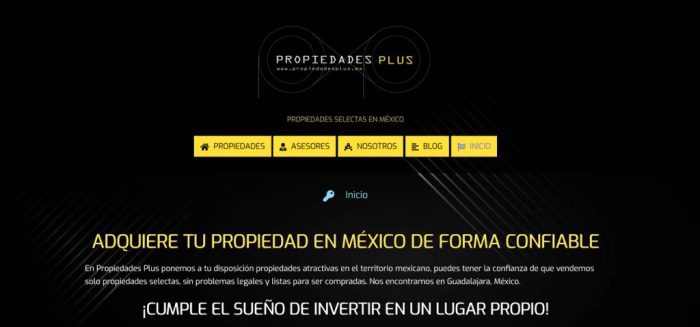 Galeria Web - Propiedades Plus MX - 2 - Estudio digital - Molusc productora Digital