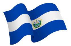 Bandera El Salvador - Fondo Semillas - Molusc Productora Digital